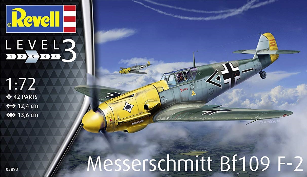 New 1//72 WWII German Air Force BF109G-6 Fighter High Imitation 3D Plastic Model